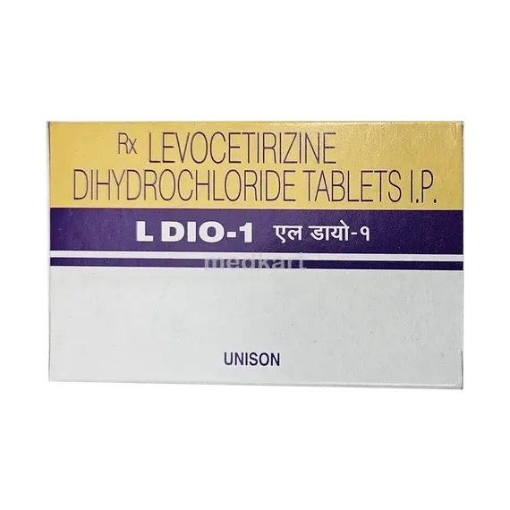 l dio 1mg tablet 10's